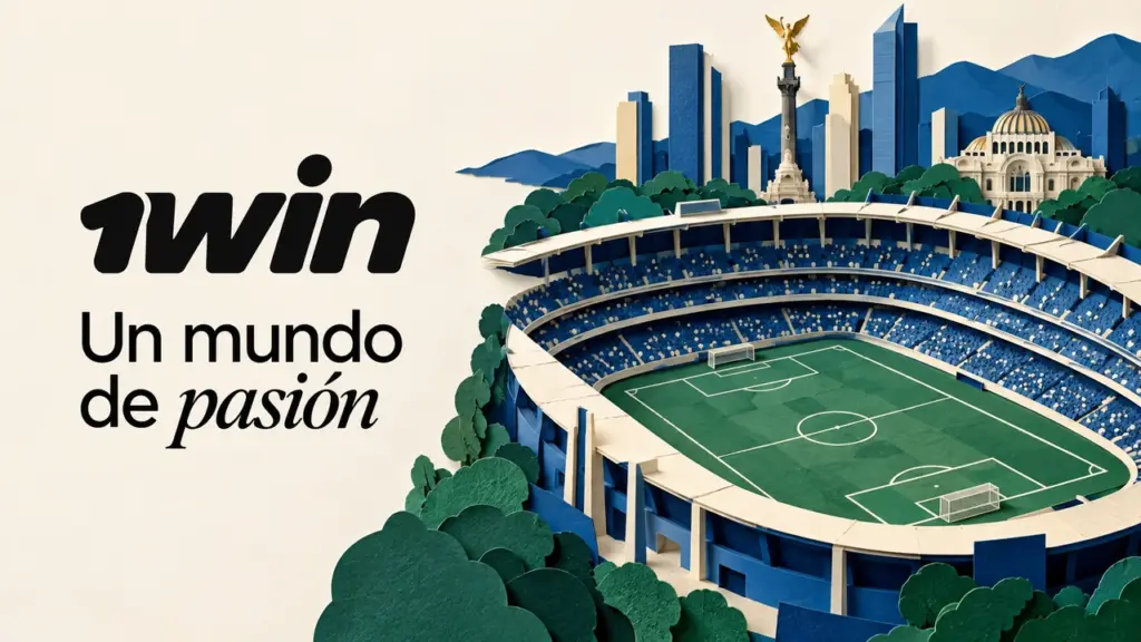 Ilustración de deportes de 1win para México